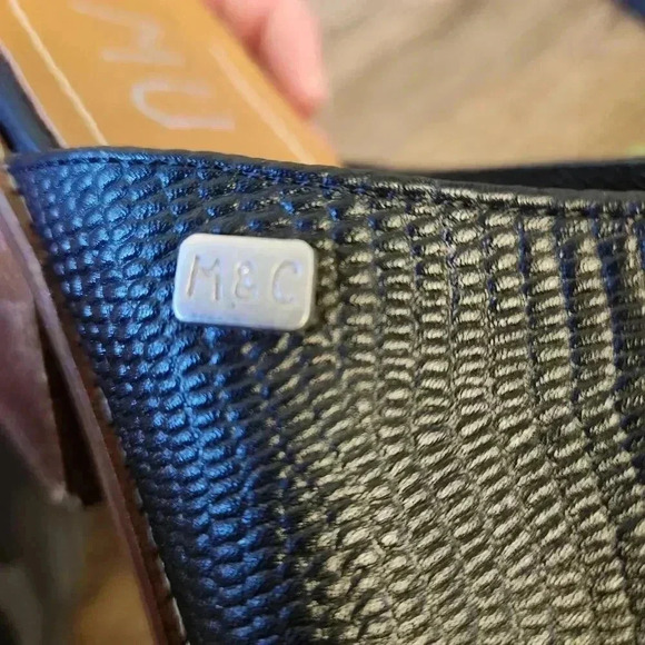 Musse & Cloud "Helen" Textured Leather Slip-on Heeled Mules Womens Size 9 - Picture 7 of 7